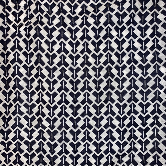 J. Crew Silk Blend Popover Blouse sz 2 - Picture 4 of 5